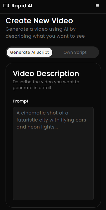 Create Video